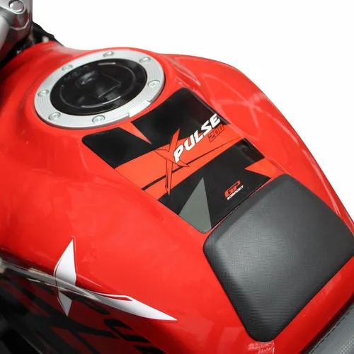 Vista 4 de GP Kompozit Almohadilla de tanque verde compatible con Hero Xpulse 200 2020-2023