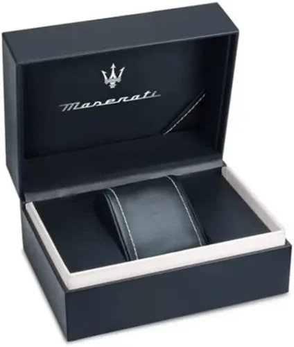 Vista 7 de MASERATI Reloj de cuarzo con pantalla analógica Potenza R8821108001 para hombre, Negro, Reloj automático