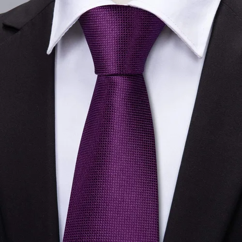 Vista 22 de Barry.Wang Juego de corbatas de seda para hombre, corbatas de boda de seda tejida formal de negocios casual (4/6/8PCS)