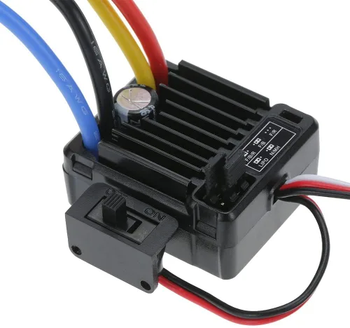 Vista 5 de Goolsky WP-1060-RTR impermeable cepillado 2S-3S 60A ESC para 1/10 Tamiya Traxxas Redcat HSP HPI RC Car