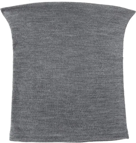 Vista 4 de Villand Polaina de cuello 100% lana merino para hombres y mujeres, calentador de cuello de doble capa sin costuras para deportes de invierno