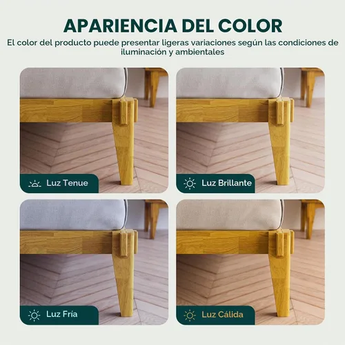 Vista 5 de Bme Chalipa Marco de Cama King de 14" - Plataforma de Cama de Madera Maciza - Marco de Cama de Carpintería Japonesa - Soporte de Listones de Madera