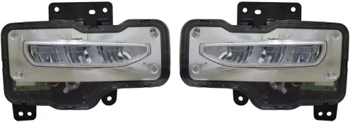 Vista 9 de Para GMC Sierra 1500 niebla luz 2016 17 2018 lado del conductor LED para GM2592314 23381983