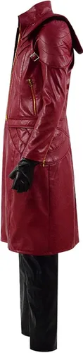 Vista 2 de Dante Cosplay - Chaqueta de disfraz de Devil May Cry Nero Cosplay traje de Halloween para hombre