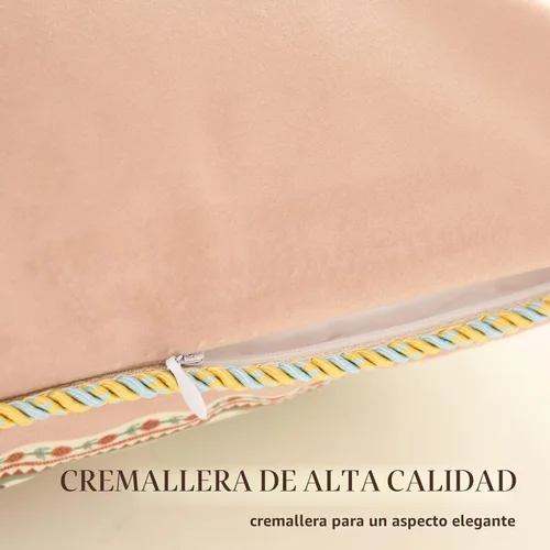 Vista 2 de patdrea Fundas de almohada de diseño para exteriores, fundas decorativas de almohada rectangulares, fundas de terciopelo de 12 x 20 pulgadas, funda