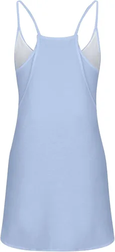 Vista 5 de HTHLVMD Vestido de tenis para mujer 2023, vestido corto de entrenamiento de verano con pantalones cortos, sin mangas, tirantes delgados, vestidos