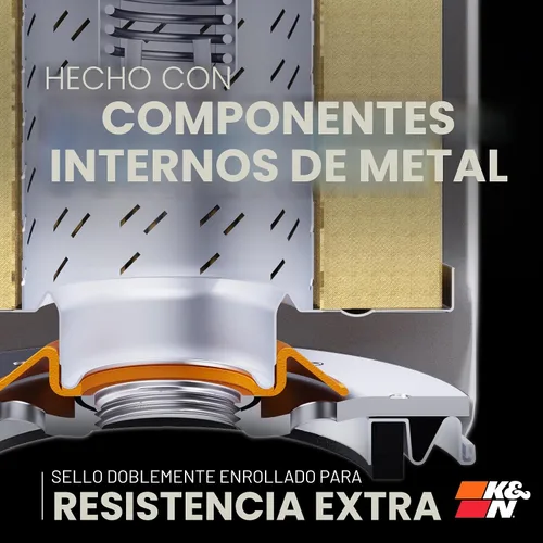 Vista 7 de K&N - Aceite de motor: Aceite de motor sintético completo 5W-30: Protección Ultra Premium