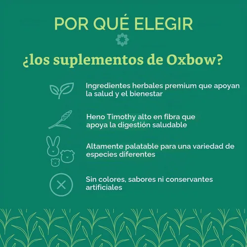 Vista 4 de Oxbow Suplemento de vitamina C de ciencia natural para conejillos de indias