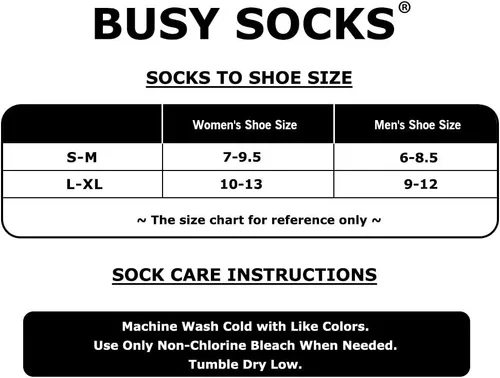 Vista 5 de Busy Socks Calcetines de esquí de lana merino para hombres y mujeres, calcetines cálidos de invierno para esquí, snowboard, deportes al aire libre