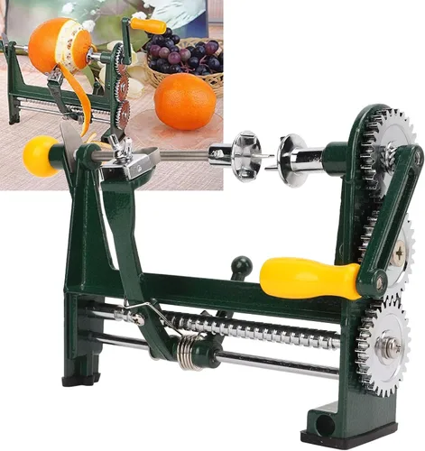 Vista 4 de Pelador de manzana del acero inoxidable, pelado rápido de la máquina del pelador de la fruta para la pera, naranja, manzana