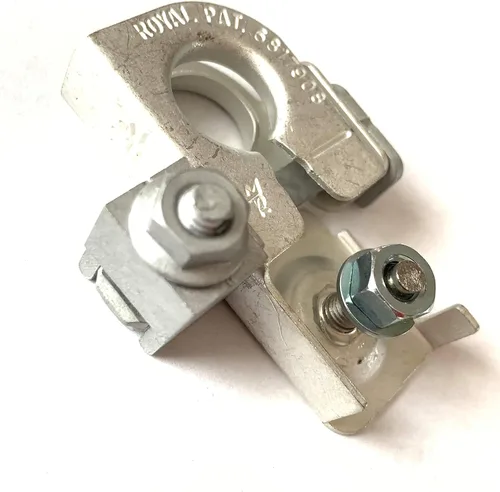Vista 4 de NUEVO BT4Z-14450-AA POSITIVE & BT4Z-14450-BA NEGATIVA Abrazadera de terminal de batería - EDGE F-150 Explorer Flex Focus w NUTS