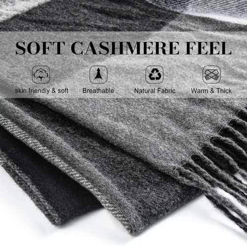 Vista 3 de EN'DA professional Heated Scarf for Women and Men with Rechargeable Battery, 3 Levels Temperatures