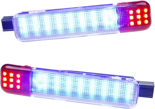 Vista 11 de 4 luces LED de cortesía para puertas para Chevy Silverado GMC C/K Compatible con Sierra 1500 2500 3500, Suburban, Avalanche, Hum-mer H2 Yukon