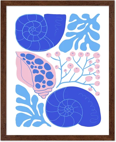Vista 36 de Poster Master Fish Poster - Retro Aquatic Print - Marine Life Art - Groovy Fish Design - Abstract Artwork - Chic Boho Decor - Sea Design - Ocean or
