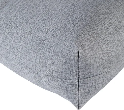 Vista 4 de South Pine Porch Cojín para silla de respaldo alto para exteriores, gris jaspeado