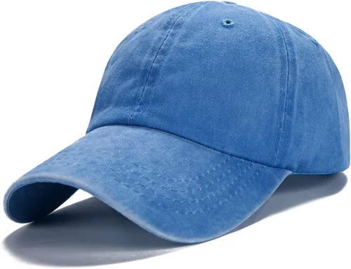 Vista 15 de Edoneery, gorra de béisbol para hombres y mujeres, de bajo perfil, ajustable, de algodón lavado, gorra de golf para papá