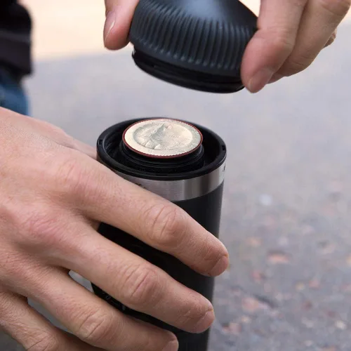 Vista 4 de WACACO Adaptador Nanopresso NS, accesorios para máquina de café espresso portátil Nanopresso, compatible con cápsulas NS, perfecto para viajes