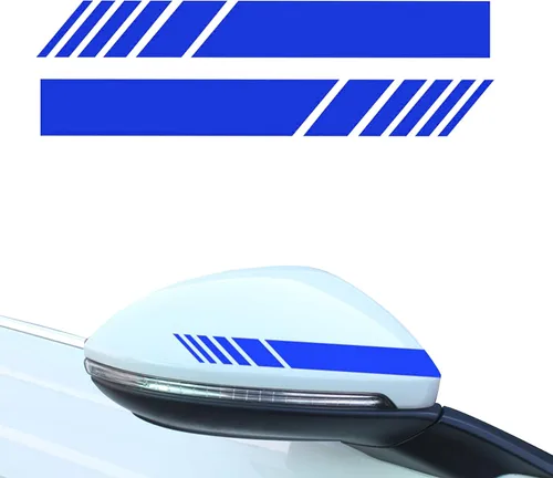 Vista 17 de 20 piezas de calcomanías reflectantes para cubo de rueda de automóvil, calcomanías reflectantes de seguridad nocturna para automóviles, motocicletas