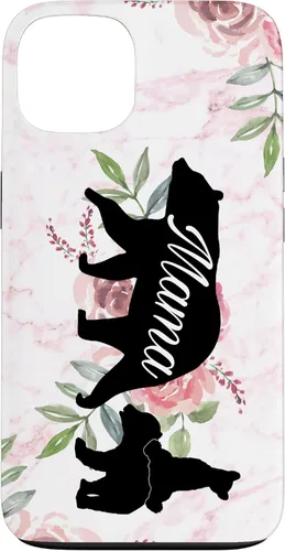 Vista 7 de Mama Bear Mom Gift Phone Holder - 2 Cubs Kiddo Mom Case for iPhone 17
