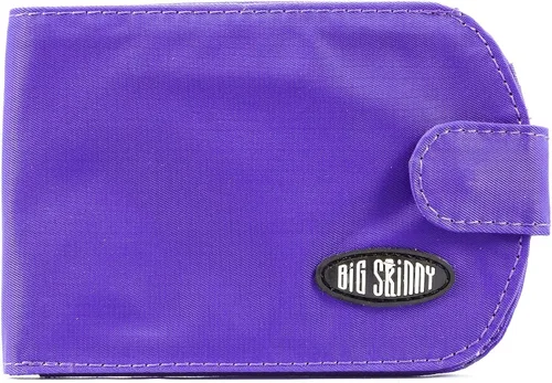 Vista 2 de Big Skinny Billetera Taxicat plegable en dos para mujer, hasta 25 tarjetas