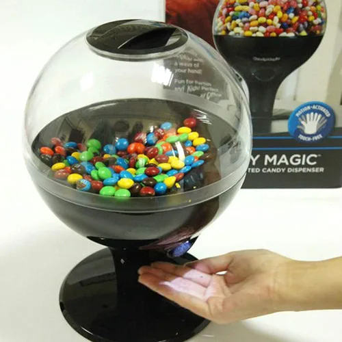 Vista 3 de Dispensador de caramelos, mini dispensador automático para dulces y frutas secas, 10.2 in