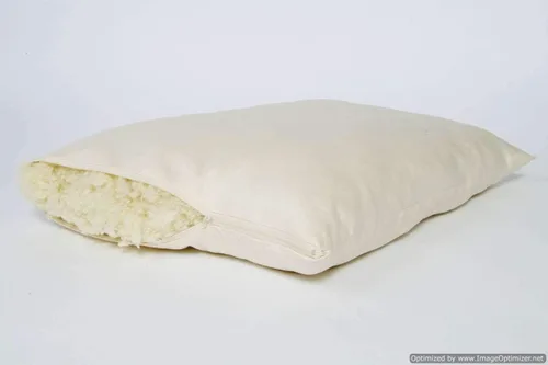 Vista 7 de Holy Lamb Organics Almohada de plumón lanudo