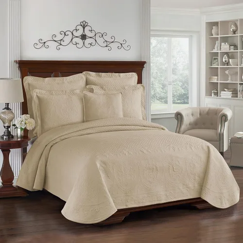 Vista 3 de Funda de almohada decorativa Historic Charleston King Charles de estilo granja moderna con flores, 100% algodón transpirable, funda estándar