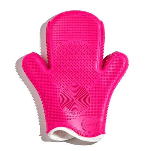 Vista 2 de Sigma 2X Sigma Spa ™ - Guantes de limpieza con cepillo - Rosa