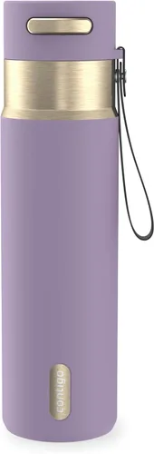 Vista 10 de Contigo Autoseal - Botella de agua de acero inoxidable con aislamiento al Terra Champagne