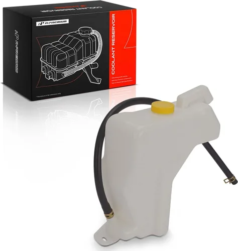 Vista 10 de A-Premium Tanque de depósito de recuperación de desbordamiento de refrigerante del motor [con tapa y tubería] Compatible con Nissan Sentra 1999-2003