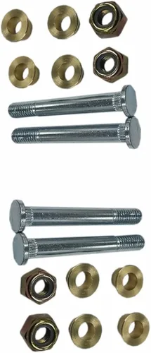 Vista 2 de 38474 80400ZP80A Kit de 2 pines y bujes de bisagra de puerta delantera para Nissan Frontier Armada Titan 2004-2018
