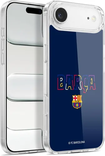 Vista 318 de Head Case Designs Funda de gel suave con licencia oficial del FC Barcelona Barca Crest Graphics [protección de grado militar] compatible con Apple