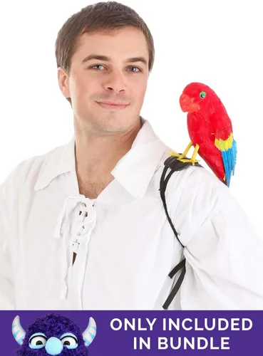 Vista 3 de Disfraz de Ace Ventura para niños pequeños con peluca