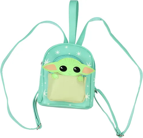 Vista 3 de Star Wars The Mandalorian Baby Yoda The Child Micro Mini Backpack Shoulder Bag