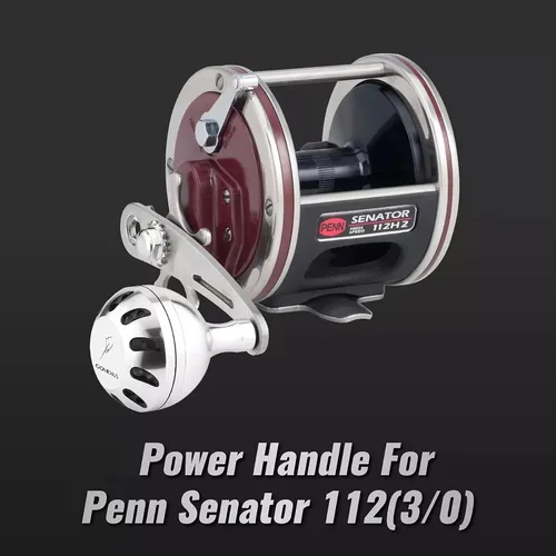 Vista 2 de GOMEXUS Power Handle for Penn Special Senator 113H 4/0 Reel Power Handle (Not for 112H/114H)