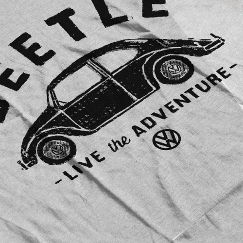 Vista 5 de Volkswagen Beetle White Live The Adventure Camiseta de mujer