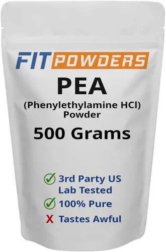 Vista 10 de Suplemento de feniletilamina (0.04 oz) Forma de HCL de fenetilamina