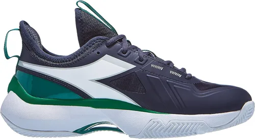 Vista 3 de Diadora Hombre Finale Clay Tenis Zapatillas, Azul CorsarioBlanco