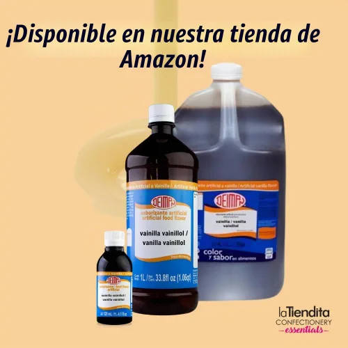 Vista 7 de Deiman Esencia artificial de vainilla y vainillol aromatizante para alimentos (4 fl oz)