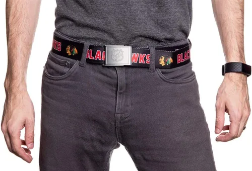 Vista 3 de Calhoun NHL - Cinturón ajustable con logotipo de equipo para hombre