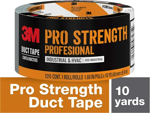 Vista 2 de 3M Cinta adhesiva Pro Strength 1210-A 1.88 in x 10 yd (1.890 in x 30.0 ft) 24 rls/cs