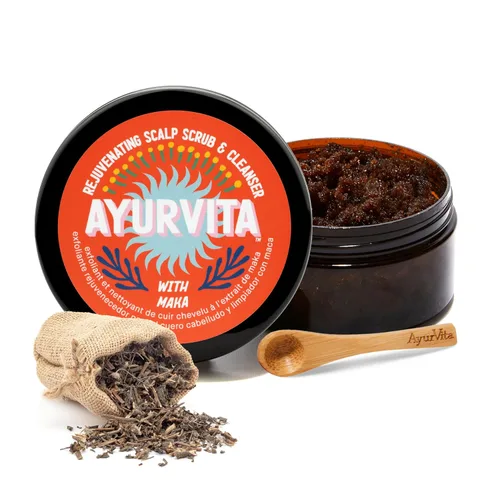 Vista 9 de Brahmi - Exfoliante y limpiador para el cuero cabelludo para hombres y mujeres, exfoliación profunda y limpieza, perfecto para el cuidado