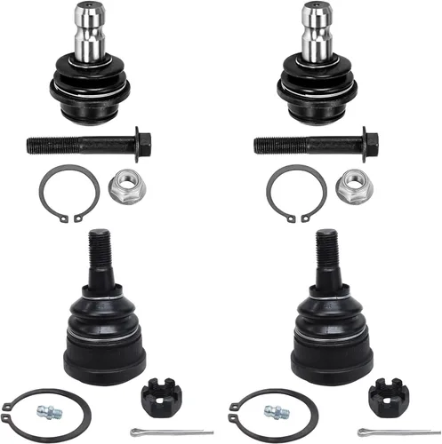 Vista 65 de Detroit Axle - Kit de rótulas delanteras para Ford 2003-2006 Crown Victoria Lincoln Town Car Mercury Grand Marquis 2003-2004 Marauder, reemplazo