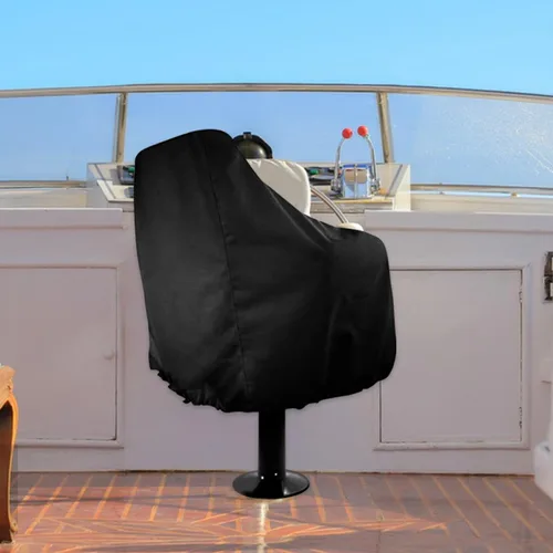 Vista 7 de Toddmomy Funda de asiento de capitán, fundas de asiento de barco, funda de silla plegable, fundas resistentes, cubierta de asiento de yate, funda