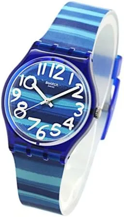 Vista 2 de Swatch GN237 Reloj de plástico azul unisex