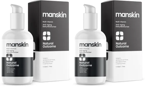 Vista 8 de natural outcome Crema hidratante para hombre Crema hidratante facial para hombre Kit facial diario antienvejecimiento, limpiador, tóner e