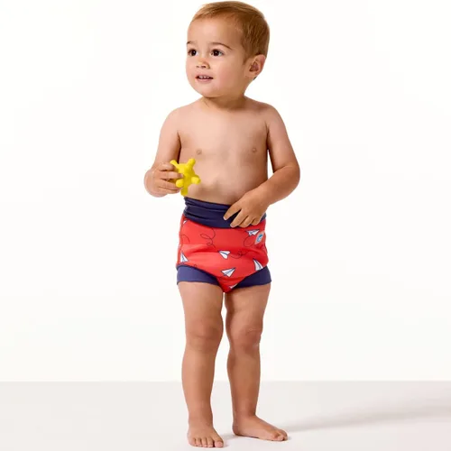 Vista 6 de Splash About Happy Nappy - Pañal de natación, 6 a 12 meses, aviones rojo