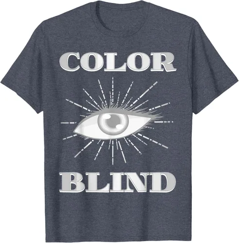 Vista 25 de Color Blind Camiseta Test Funny Glasses Visions