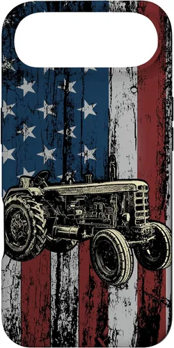 Vista 27 de Patriotic Tractor American Flag Tractor Farm Gift Farmer Case for iPhone 17