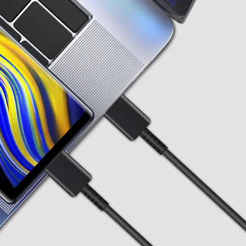 Vista 6 de GUUSMART Cargador tipo C, paquete de 2 cables de carga USB C de 25 W de largo y 6 pies Cargador tipo C Bloque de carga rápida compatible con Negro